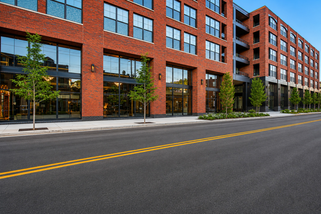 Exterior of Albion Lawrenceville