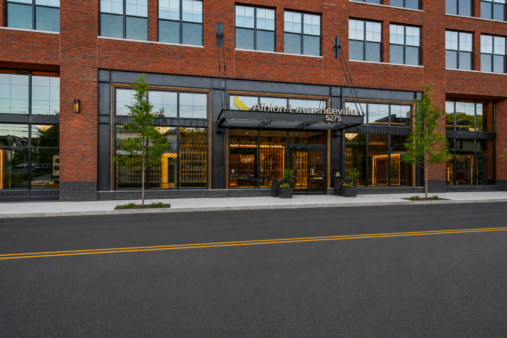 Exterior of Albion Lawrenceville