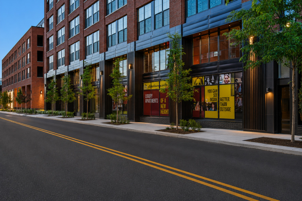 Exterior of Albion Lawrenceville